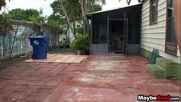 Dude convinces doll to attempt assfucking Kierstyn 1