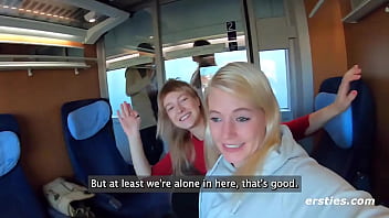 2 damsels having fuckfest at public