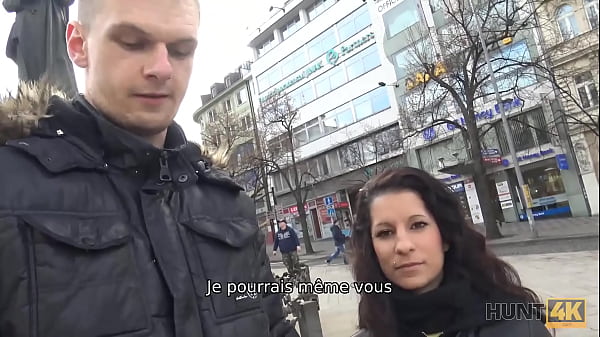 HUNT4K. Dude accepte l’argent d’un chasseur qui voulait baiser sa petite amie